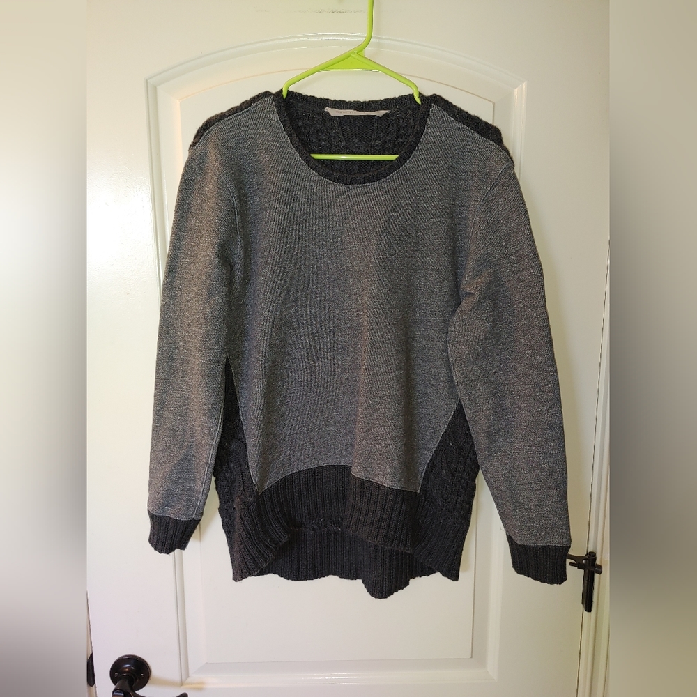 Athleta Madera Cable Knit Back‎ Sweater Size Small